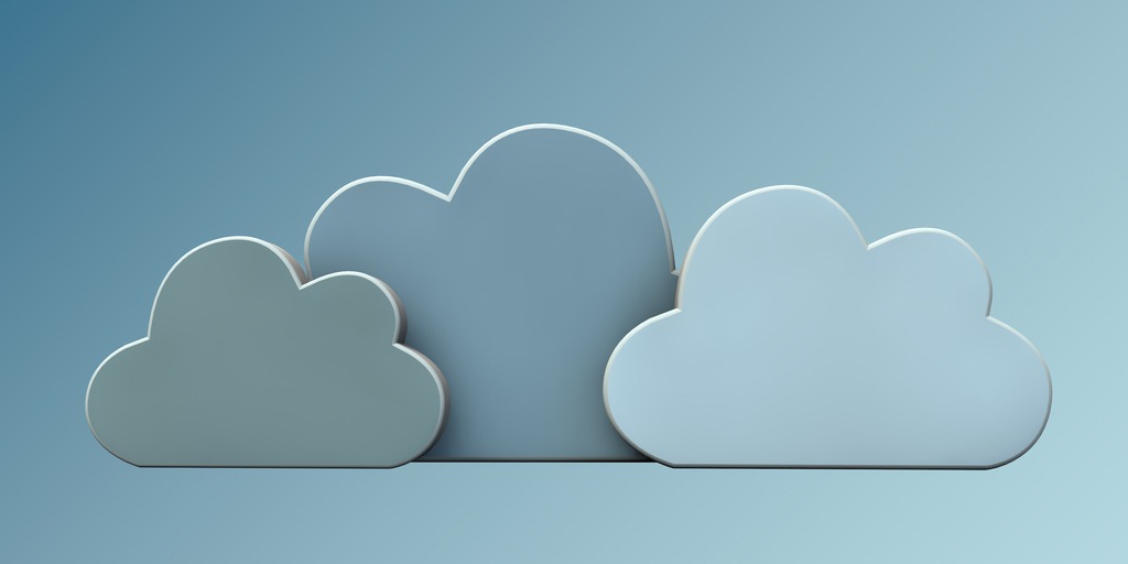 cloud storage background